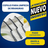 ✨ 3 CEPILLOS DE LIMPIEZA DE RANURAS - IDEAL PARA LIMPIEZA EN EL HOGAR ✨